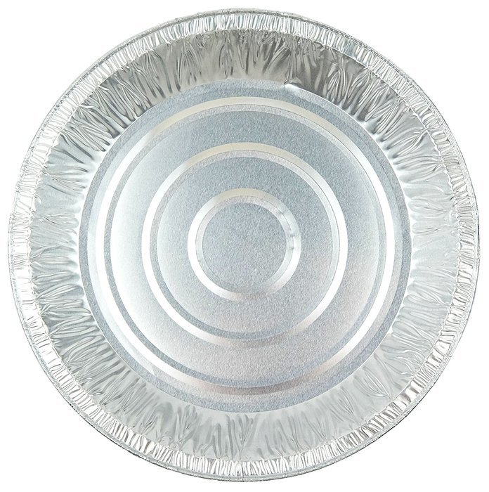 Durable Foil Pans 8 1/8" For Foods Pizza Plate Baking Dish With Lids 10 Sets. N3