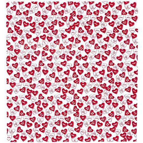 Sweet Talk Red Cocoa Butter Chocolate Transfer Sheet by GSA free image ...