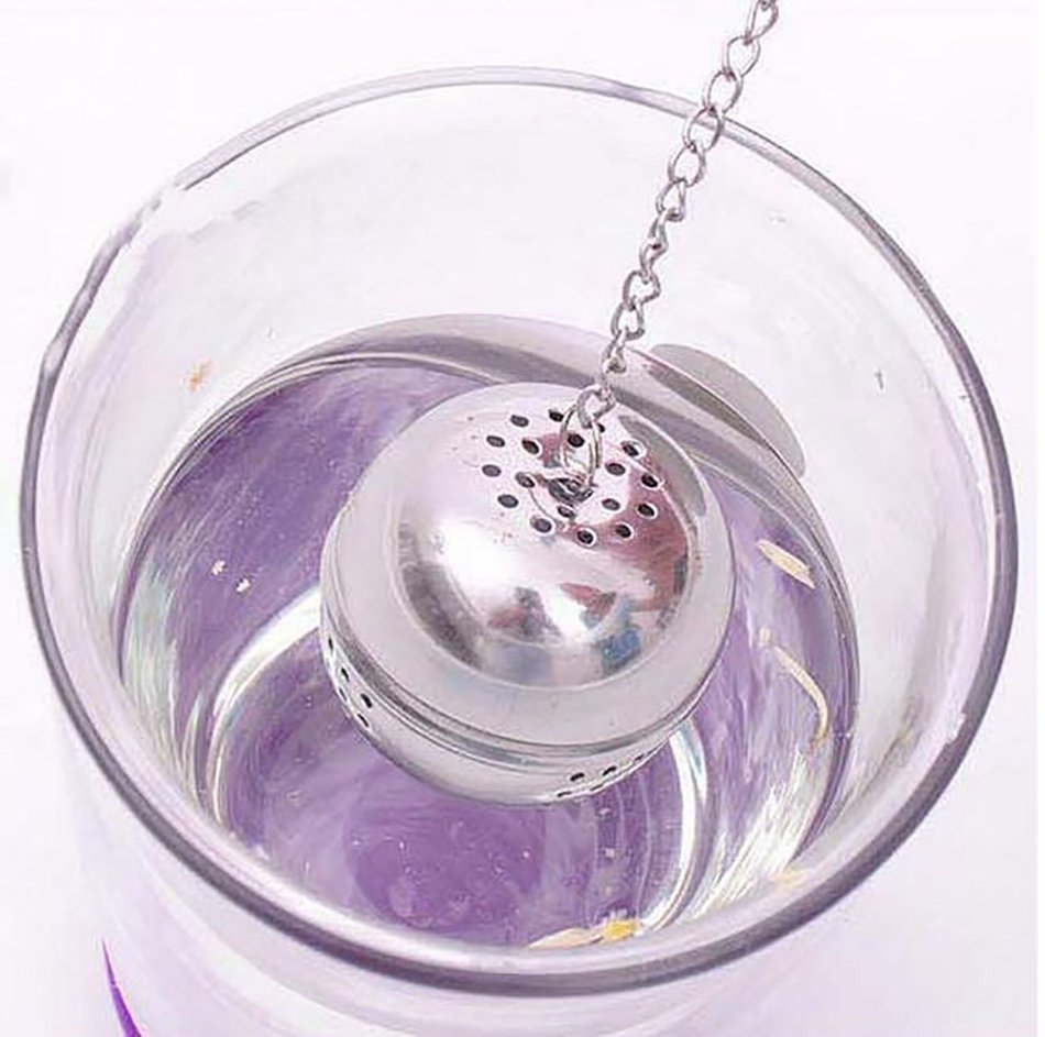 Autohome Tea Infuser Stainless Steel Strainer & Steeper 2 Pack - Heart-shaped Chain N21