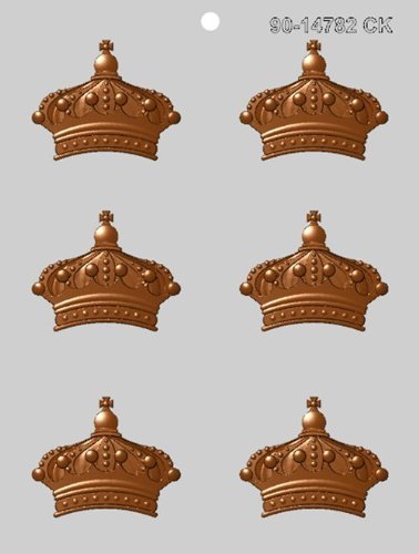 CK Products 2-1/2-Inch Crown Chocolate Mold