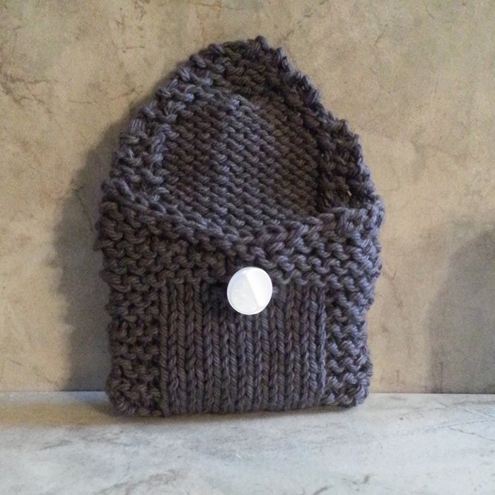 Grey Tea Bag Holder N3