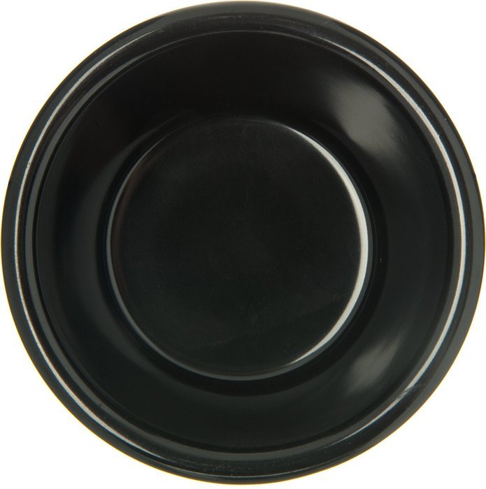 Carlisle S28703 Melamine Fluted Ramekin, 4 oz Capacity, 1.78" Height, Black (Case of 48) N6