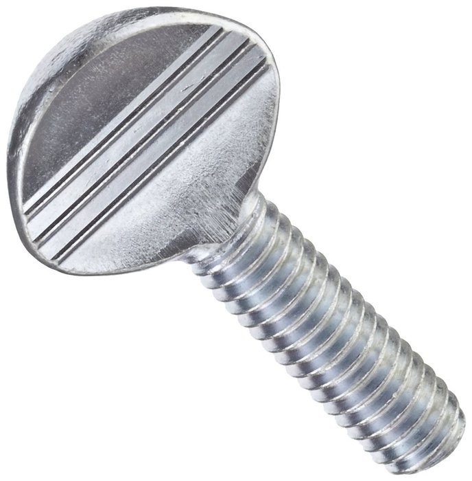 Troemner 916182 Aluminum Thumbscrews 5/16-18 x 1" Size"