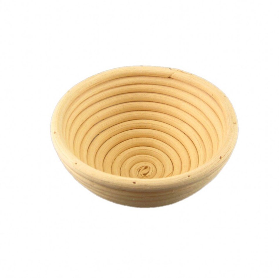 CHENGYIDA 10PCS 5"(13cm) Small Round Rattan Banneton Brotform Bread Proofing Proving Basket N2