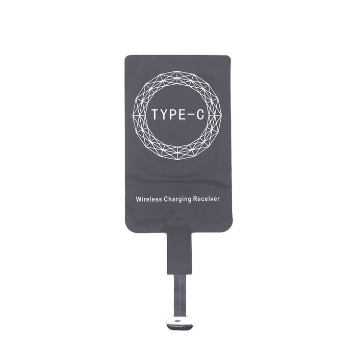 Alloet New Type C USB 3.1 Wireless Receiver Coil Qi Wireless Charging Receiver N3