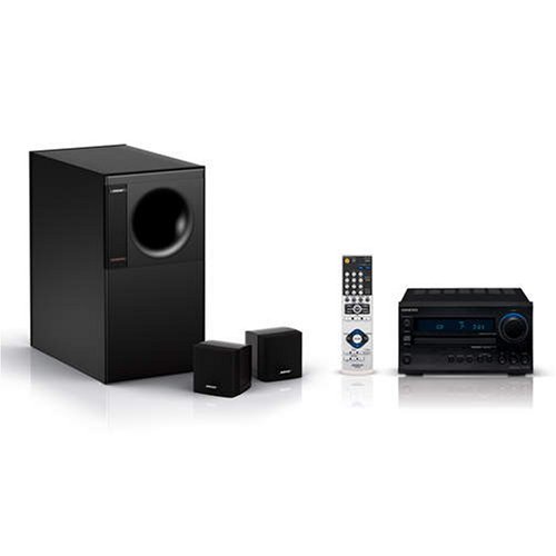 - 	 Bose Acoustimass 3 Series IV - 2.1-channel speaker system and Onkyo Receiver Bundle