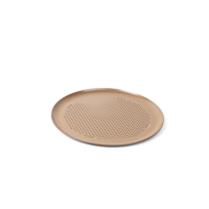 Calphalon Nonstick Bakeware Pizza Pan, 16", Toffee N2