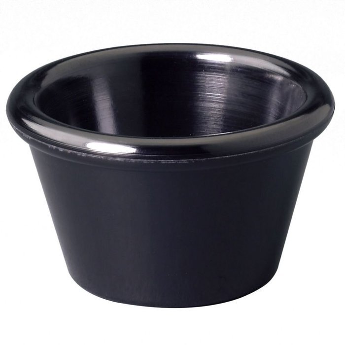 Gessner Smooth Ramekin Black 4 oz (Case of 12)