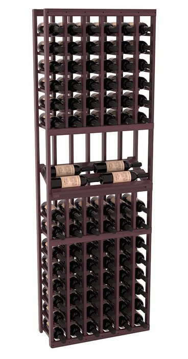 Wine Racks America Redwood 6 Column Side Display Kit. 13 Stains to Choose From!