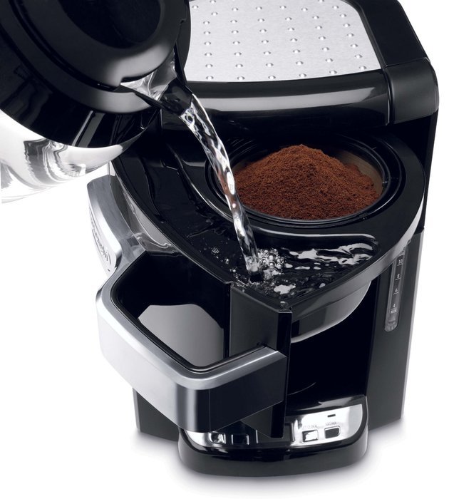 DeLonghi DCF2212T 12-Cup Glass Carafe Drip Coffee Maker, Black N5