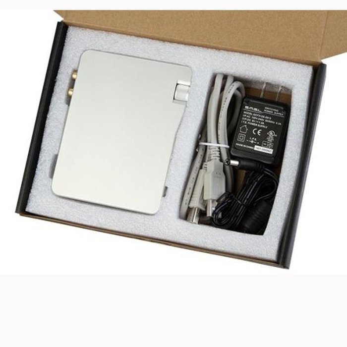 SMSL V2 32Bit/384KHz HiFi Headphone Amplifier + CM6631A ES9023 USB DAC Decoder (SILVER) N4