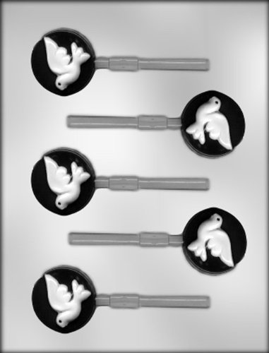 CK Products 17/8-Inch Dove Sucker Chocolate Mold