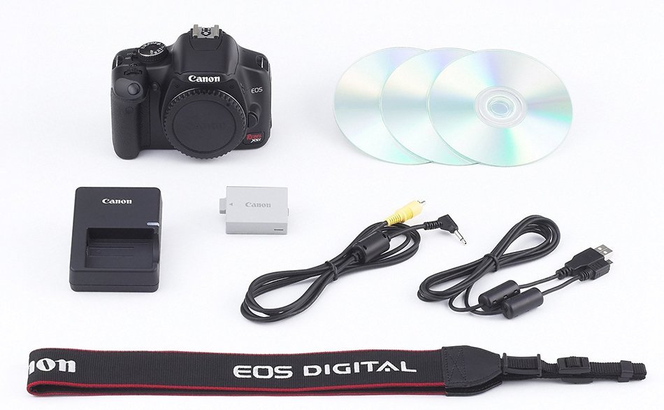 Canon Digital Rebel XSi 12.2 MP Digital SLR Camera (Black Body Only) N15
