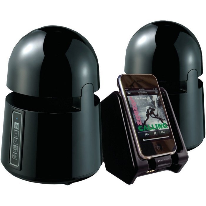 Grace Digital GDI-AQBLT300B Indoor/Outdoor Wireless Speakers with Dual Powered Transmitter for iPhone, Smartphone...