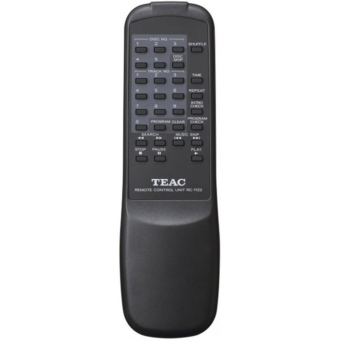 Teac 5-Disc Carousel CD Player with Remote (12-PD-D2610MK2) with Trisonic Laser Lens Cleaner for DVD/CD Players N2