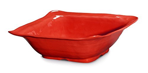 Melamine Bowl, Square, New York Series, 6 Qt., 15" x 5" D N3