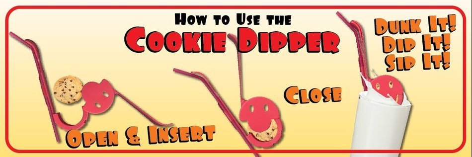 Cookie Dipper Yellow 2 Pack