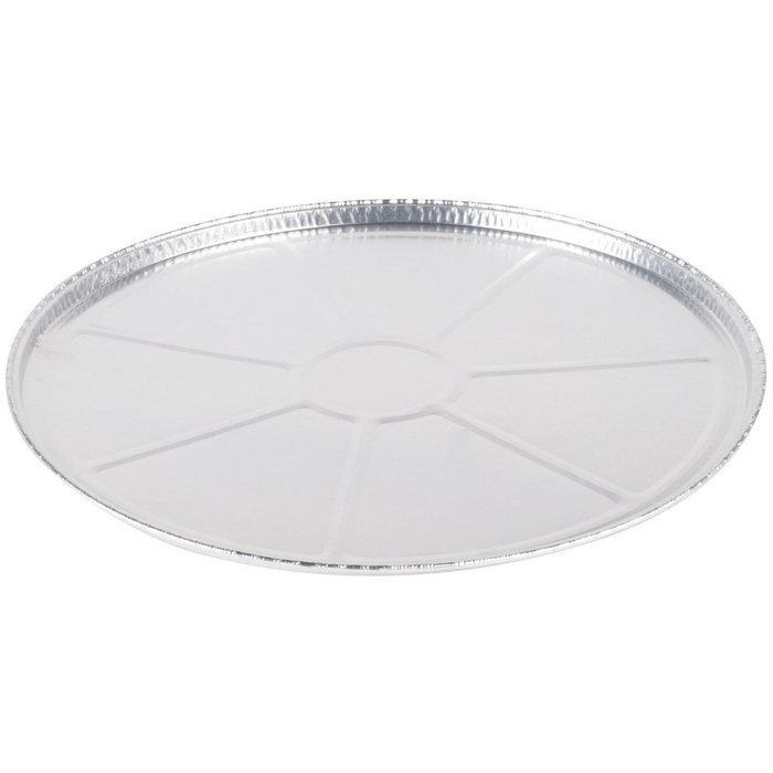 Durable Packaging 8000-30 Disposable Aluminum Pizza Pan, 12" (Pack of 500)