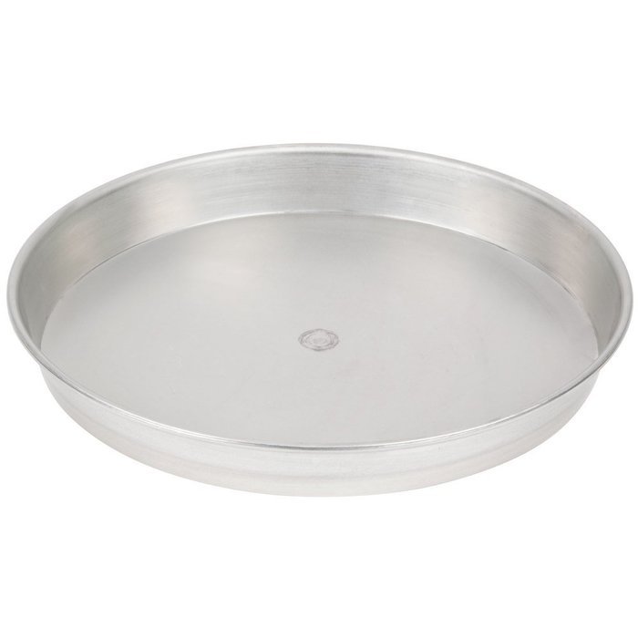 American Metalcraft T901215 12" x 1 1/2" Tin-Plated Steel Pizza Pan N3
