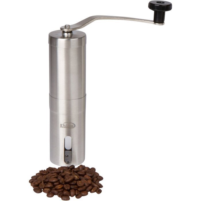 JD's Java Stainless Steel Manual Coffee Grinder free image download