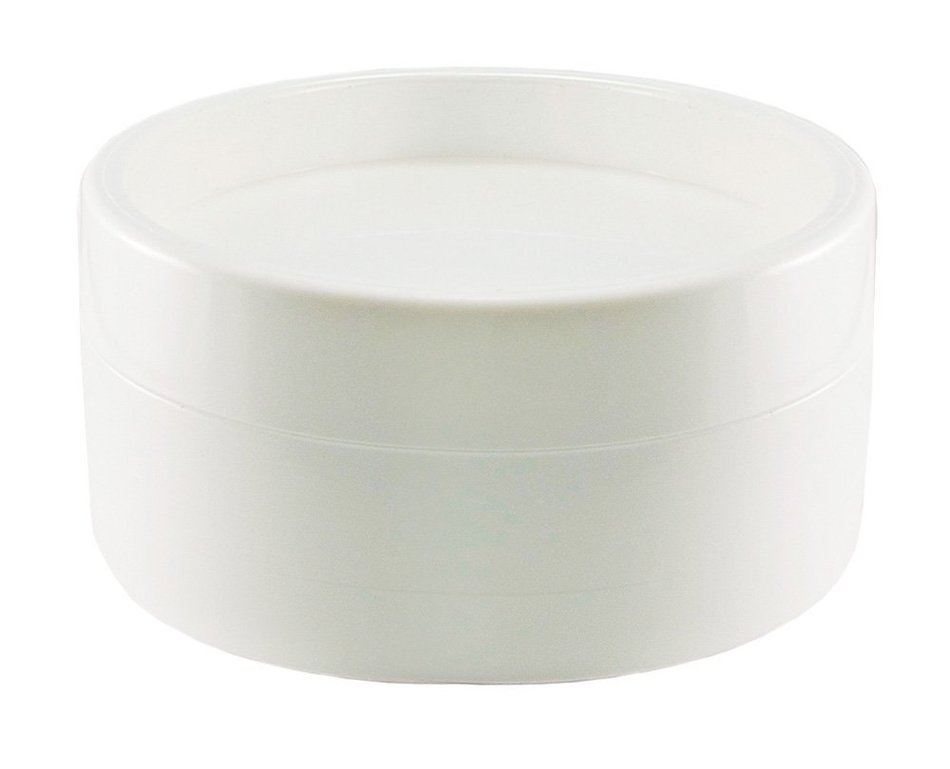 High-Quality Acrylic 2pc Grinder w/Magnet - Various Colors (White) N6