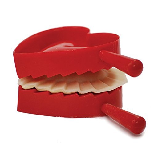 Norpro 1012 Heart Dough and Dumpling Press, Red N3