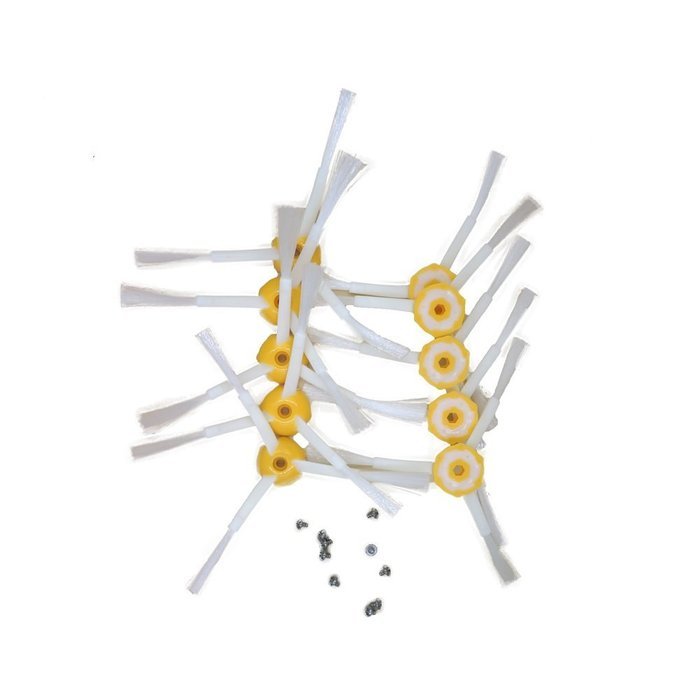 Promotion! Super More Pack of 10 3 Armed Side Brush Replacement for Irobot Roomba 500 600 700 Series 570 630 650... N3