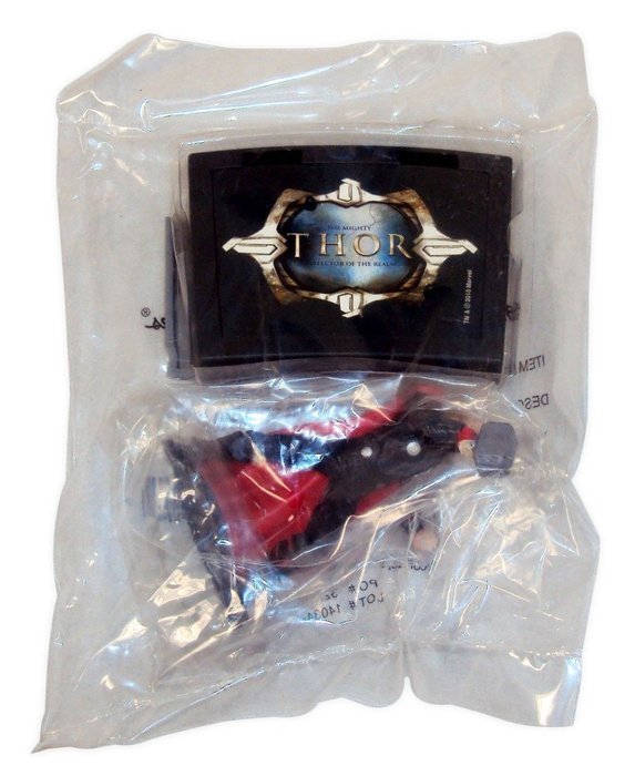 Thor Avengers Action Figure Cake Topper, 3D Cake Decoration Kit by DecoPac. N3