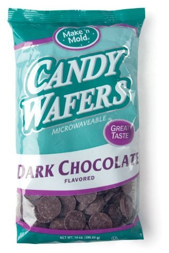 Make 'N Mold Dark Chocolate Flavored Melting Wafers, 14 ounce bag