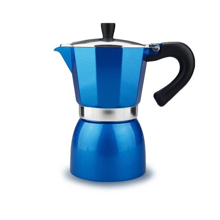 Moka Pot Espresso Set With Electric Stove 3 Cup Aluminum