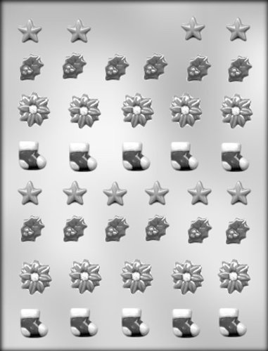 CK Products Mini Christmas Assortment Chocolate Mold