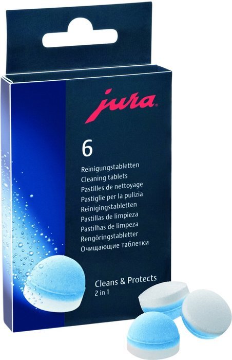 Jura Cleaning Tablets for all Jura Automatic Coffee Centers, 6-Count N2
