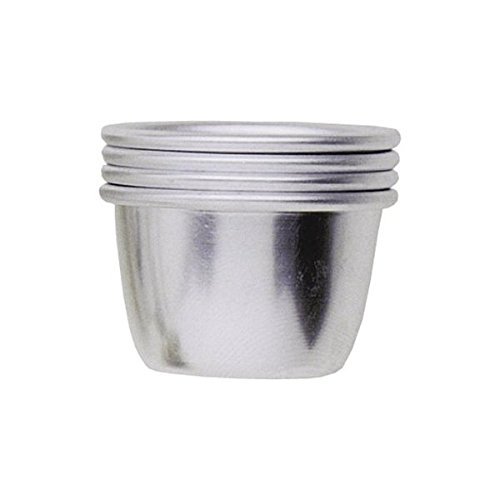 Set Of 4 Pudding Baking Moulds