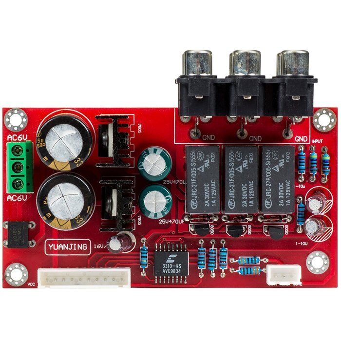 Yuan-Jing Cirrus Logic CS3310 Remote Control Preamplifier Kit with LCD Display N4