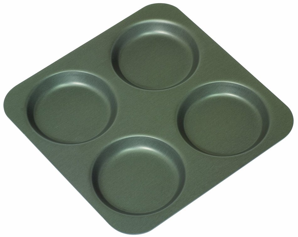 Mermaid 4 Cup Yorkshire Pudding Tray Hard Anodised M4794