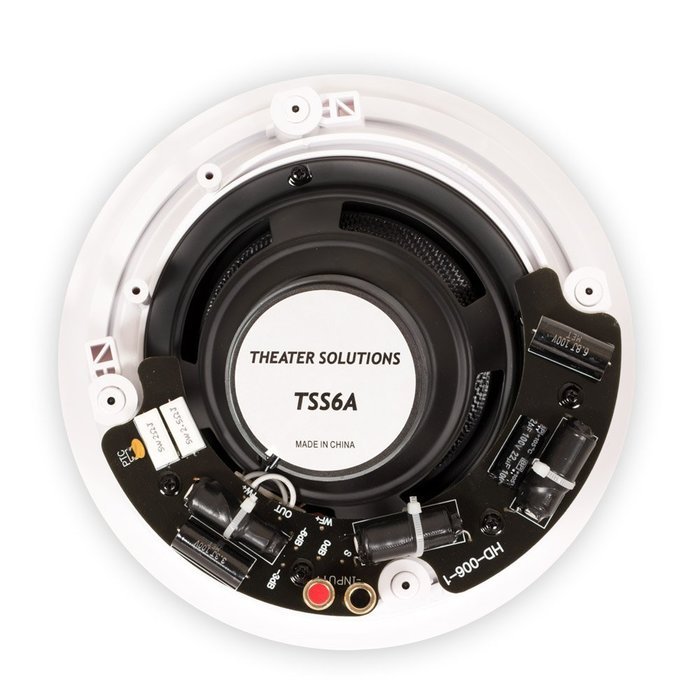 Theater Solutions TSS6A Home Theater Deluxe In Ceiling 6.5" Angled 6 Speaker Set 6TSS6A