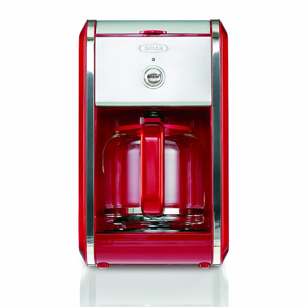 BELLA 13740 Dots Collection 12Cup Coffee Maker, Purple free image download