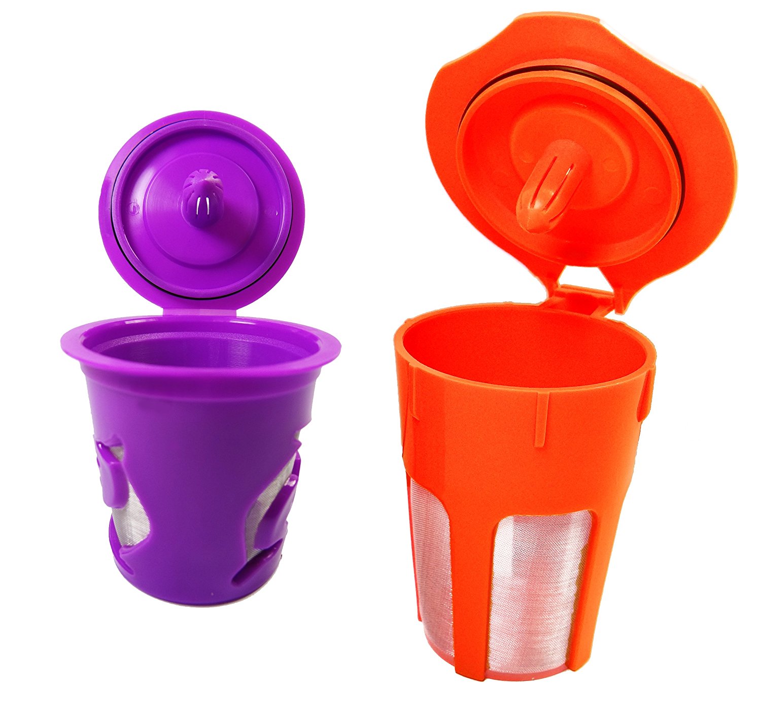 Filtro Ricaricabile Per Caffè Keurig Caraffa Riutilizzabile Per Keurig 2.0 K - Filtro Caffè Ricaricabile, Colore Arancione Filtro Ricaricabile Keurig 2.0 - Foto 7