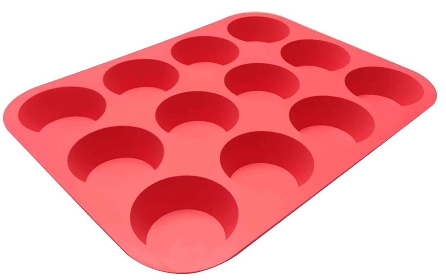 silicone-12-cup-muffin-pan-red-by-giftkoncepts-free-image-download