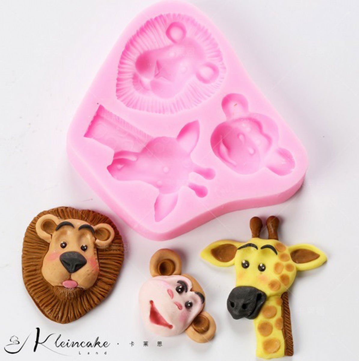 1 piece animal boy birthday party silicone cake mold fondant mold cake ...