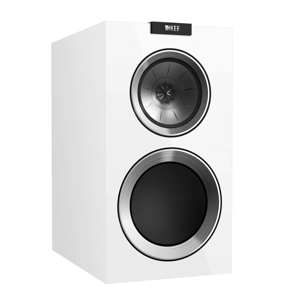 KEF R300 Bookshelf Loudspeaker - Walnut (Pair) N3 Free Image Download