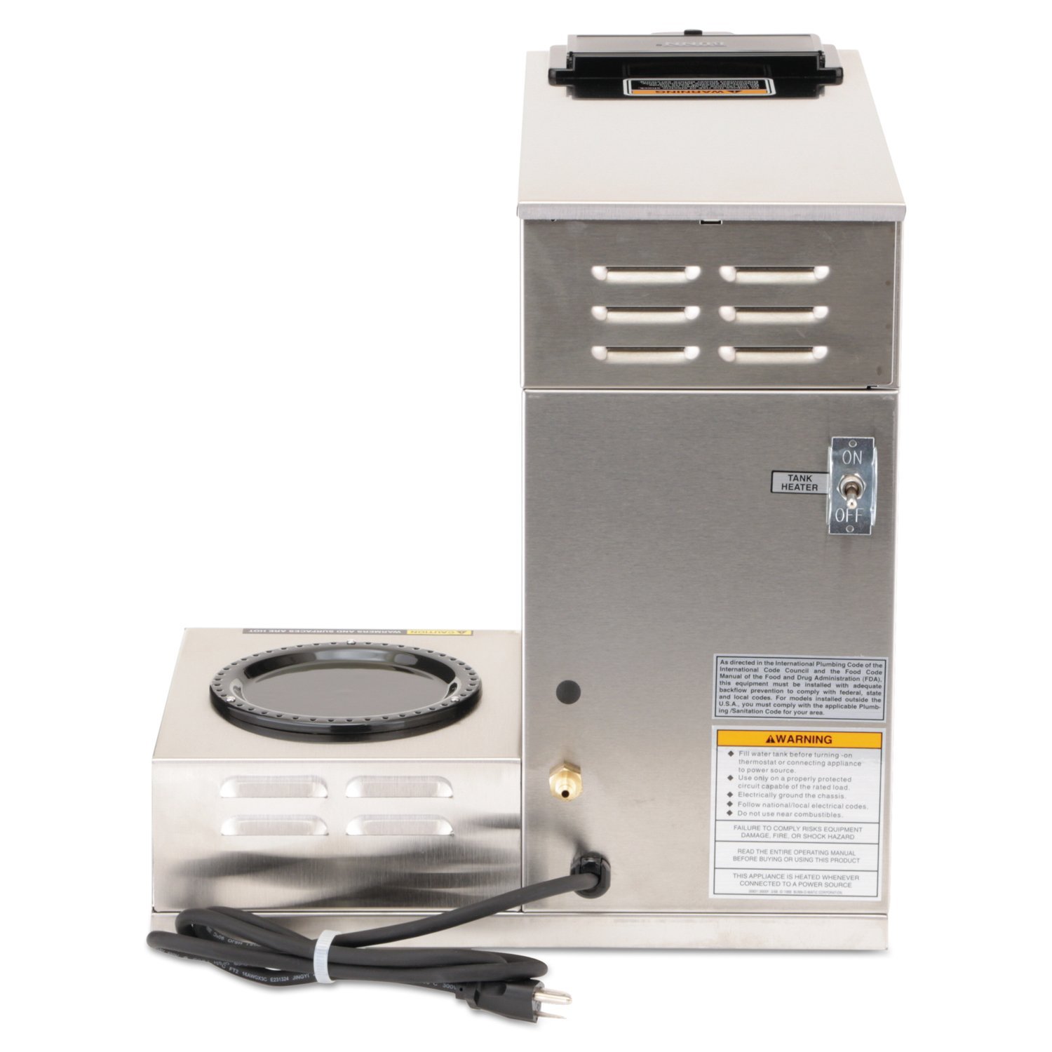 Bunn 12950.0212 CWTF15-3 Automatic Commercial Coffee Brewer with 3 ...