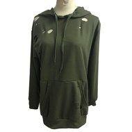 Hoodie Sweatshirt,Morecome Womens Loose Casual Long Sleeve Hoodie Pullover (L, Army Green1) N13