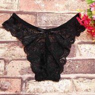 Underpants ，Beautyvan Comfortable 2016 New lingerie Red Women Butterfly Back Lace Underwear Lady Hot (Beige) N17