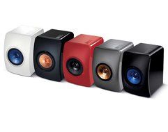 KEF LS50 Mini Monitor - High Gloss Piano Black (Pair)