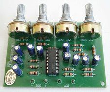 MIC MIXER PREAMPLIFIER 3 CHANNELS KIT FA652