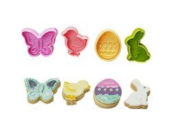 NY CAKE Easter Plunger and Cutter, Set of 4