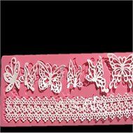 Y&amp;XL&amp;H Silicone 3D Butterfly Design Mold Cookware Dining Bar Non-Stick Cake Decorating Fondant Soap Mold SugarCraft N2