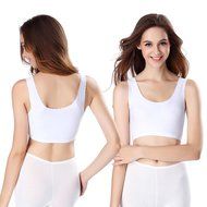 PHOTNO Women Vest Crop Top Bralette Bustier Tank Tops N7