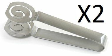 Norpro 5528 Stainless Steel Tea Bag Squeezer, Silver N3